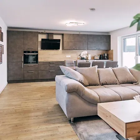 Harener Hafentraum- 90qm Mit 40qmterrasse-kostenloses Parken- Naehe Schloss Dankern Haren