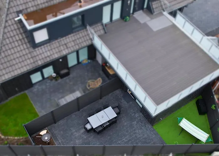 Harener Hafentraum- 90qm Mit 40qmterrasse-kostenloses Parken- Naehe Schloss Dankern * Haren
