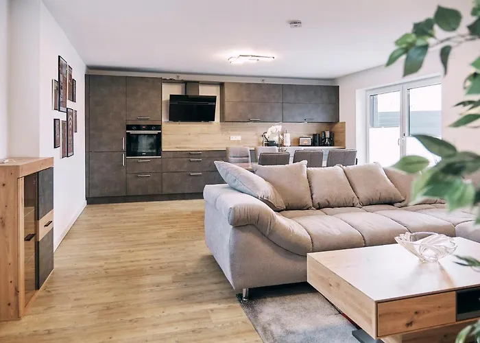 Harener Hafentraum- 90qm Mit 40qmterrasse-kostenloses Parken- Naehe Schloss Dankern Haren